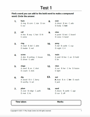 11 Plus Compound Words3