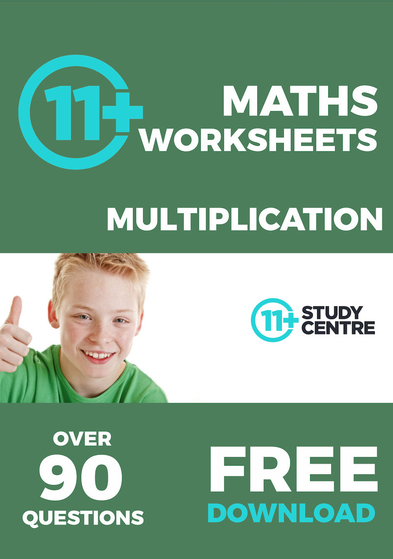 11 Plus Multiplication Worksheets PDF FREE