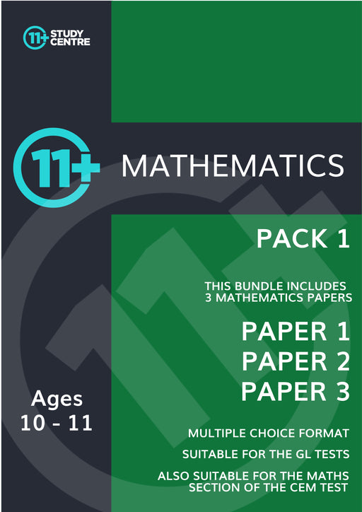 11 Plus Maths Exam Paper with answers pdf