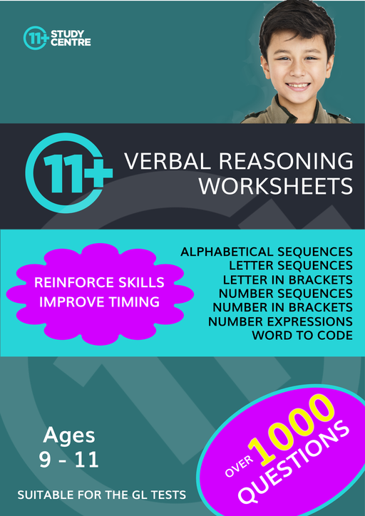 11+ Verbal Reasoning Worksheets