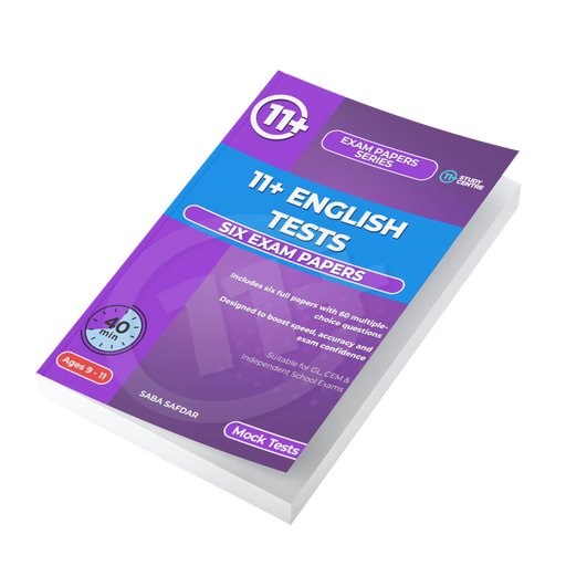 11+ English Practice Papers - 6 Multiple Choice Tests