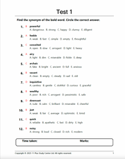 11 Plus Antonyms and Synonyms: 100 Daily Practice Tests3