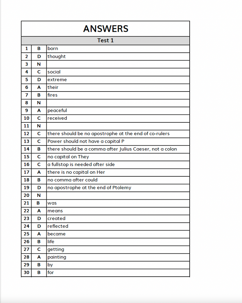 11 Plus Spelling, Punctuation and Grammar Tests4