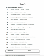 11+ Spelling Practice Tests2