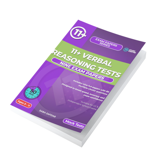 11+ Verbal Reasoning Test Papers - 9 Multiple Choice Tests