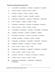 11+ Vocabulary Booster Book 1 - sample page 11