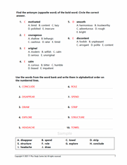 11+ Vocabulary Booster Book 1 - sample page 13
