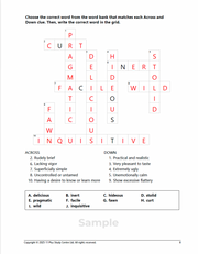 11+ Vocabulary Booster Book 1 - sample page 14
