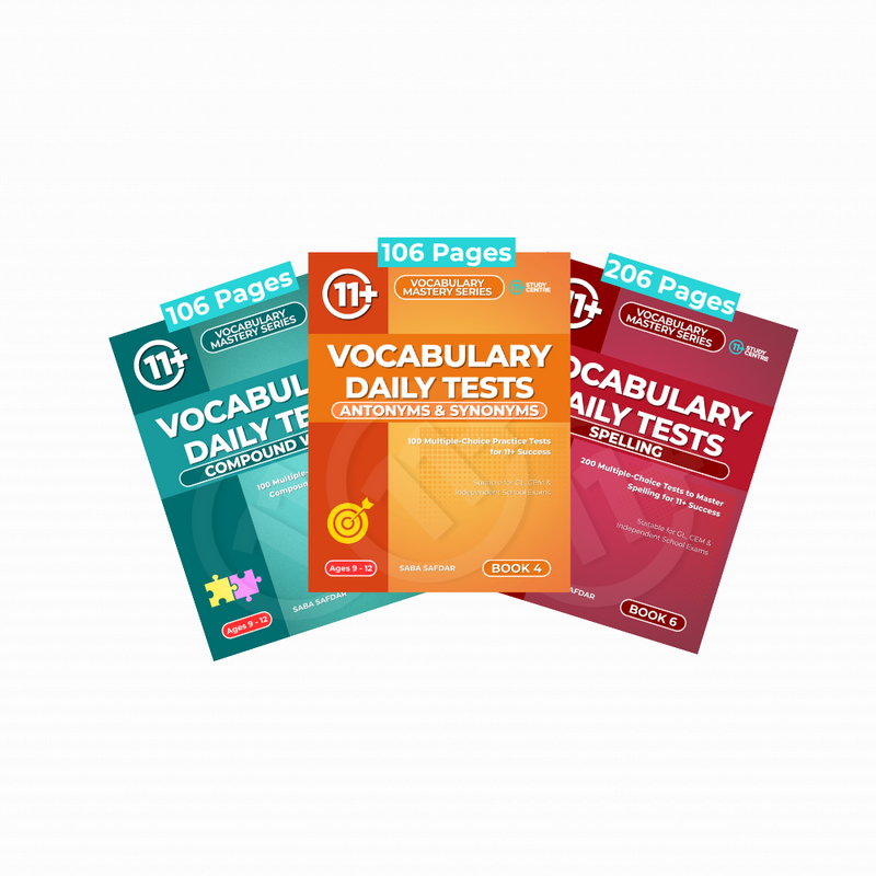 11+ Vocabulary Tests Pack