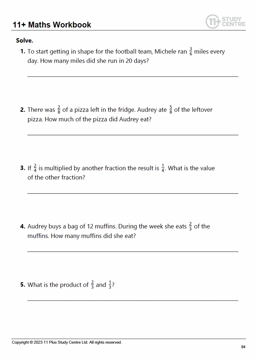 11 Plus Example Questions 11 Plus Resources | 11+ PDF Exam Practice Papers, and Worksheets