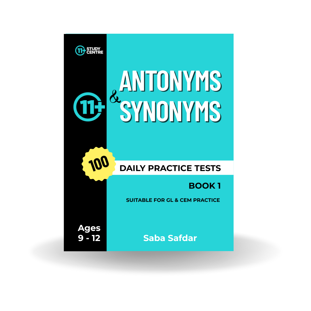11+ Antonyms & Synonyms - Daily Practice Tests
