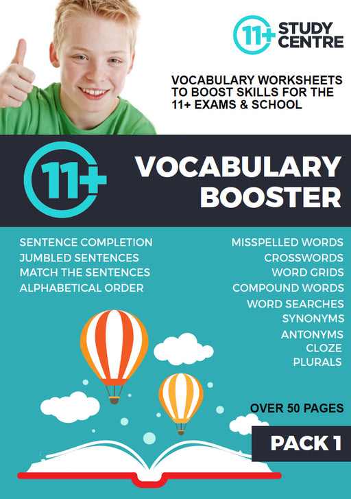 11+ vocabulary worksheets pdf