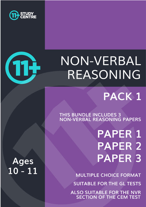 11 Plus Non Verbal reasoning test with answers pdf