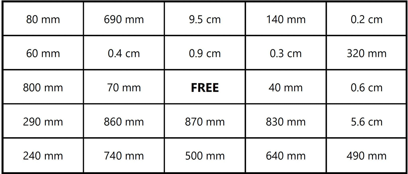 11 Plus & School Maths Bingo