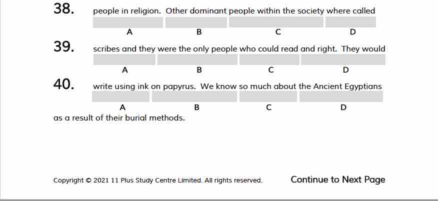 11 Plus English Test Papers PDF